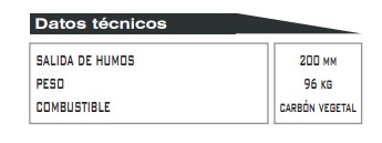 BARBACOA PATIO 2 barbacoa metalica